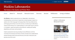 Desktop Screenshot of haskinslabs.org